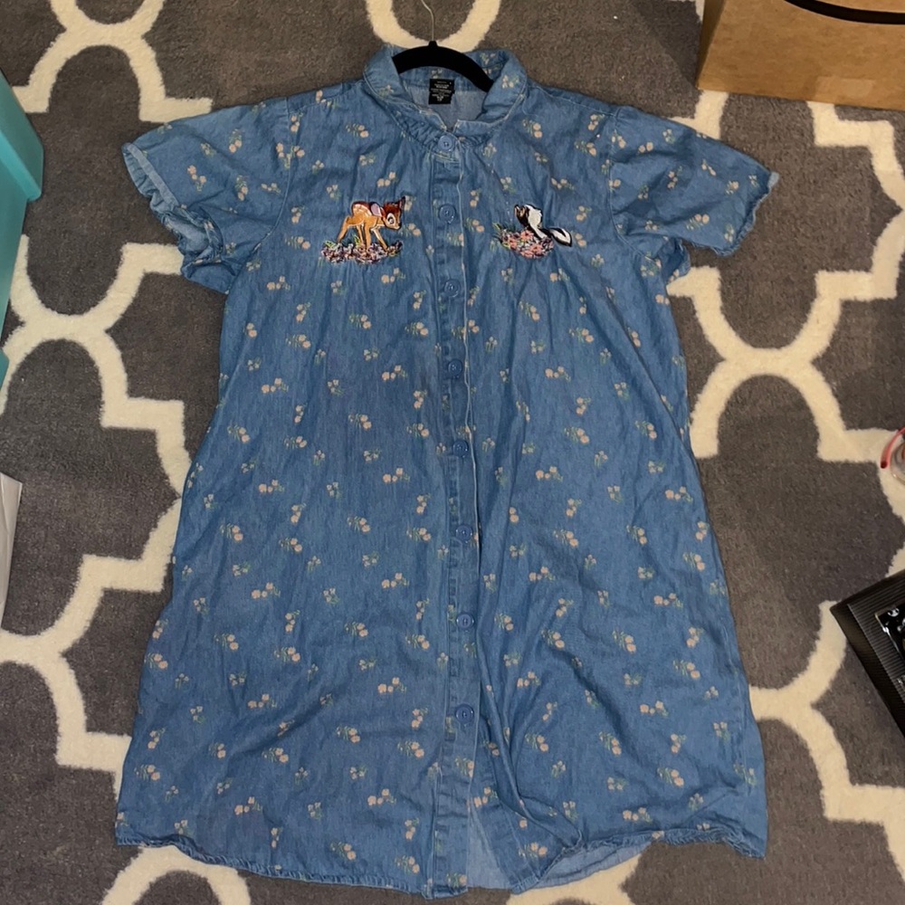 Her Universe Blue Floral Dress